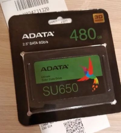 Лот: 19488998. Фото: 1. Новый SSD 480Gb A-Data Ultimate... SSD-накопители