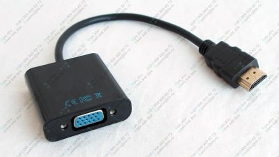 Лот: 8887120. Фото: 1. Переходник HDMI - VGA/D-Sub Эмулятор... Шлейфы, кабели, переходники