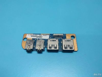 Лот: 16512195. Фото: 1. Б/У плата с разъемами USB, Audio... Печатные платы