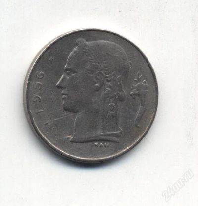 Лот: 1214923. Фото: 1. Бельгия 1956 год "1 франк". Европа