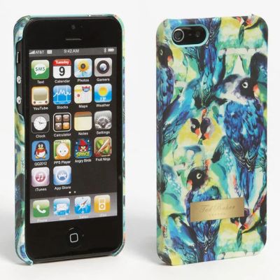Лот: 3385244. Фото: 1. Чехол на IPhone5-Ted Baker London-попугаи. Чехлы, бамперы