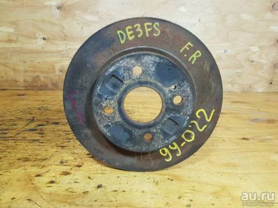 Лот: 18536992. Фото: 1. Тормозной диск Mazda Demio DE3FS... Тормозная система