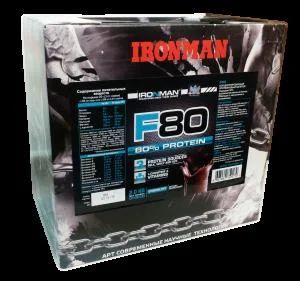 Лот: 4421390. Фото: 1. F 80 - 2 кг. protein от Ironman. Спортивное питание, витамины