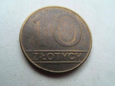 Лот: 10235918. Фото: 1. Польша 10 злотых 1989. Европа