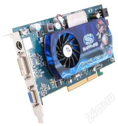 Лот: 387490. Фото: 1. AGP! HD 2600 XT 512M GDDR3 VGA... Видеокарты