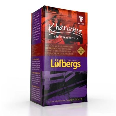 Лот: 6742524. Фото: 1. Кофе молотый Lofbergs Kharisma... Чай, кофе, какао