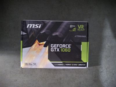 Лот: 14454176. Фото: 1. видеокарта nVidia gtx1060. MSI... Видеокарты