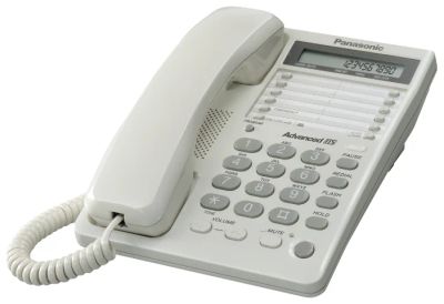 Лот: 4423855. Фото: 1. телефон Panasonic KX-TS2362RUW. Проводные телефоны