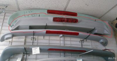 Лот: 10065251. Фото: 1. Спойлер Toyota Land Cruiser Prado... Кузов