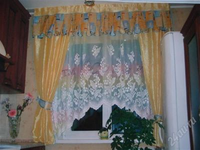 Лот: 252432. Фото: 1. новая Штора кухонная Находка. Шторы, тюль