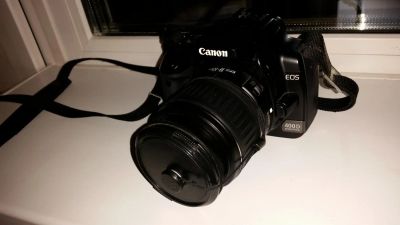 Лот: 5456846. Фото: 1. Canon eos 400d + canon efs 18-55mm... Цифровые зеркальные