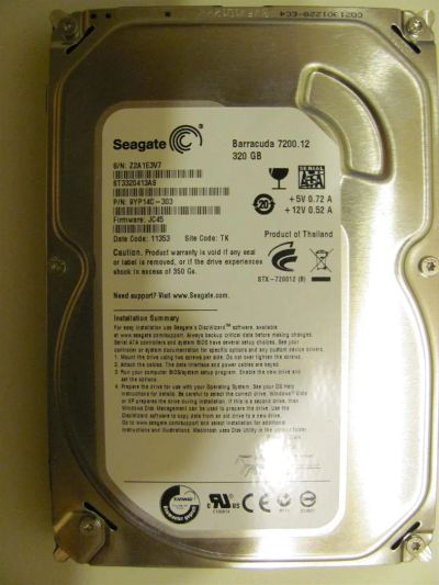 Лот: 3165942. Фото: 1. жесткий диск seagate barracuda... Жёсткие диски (HDD)