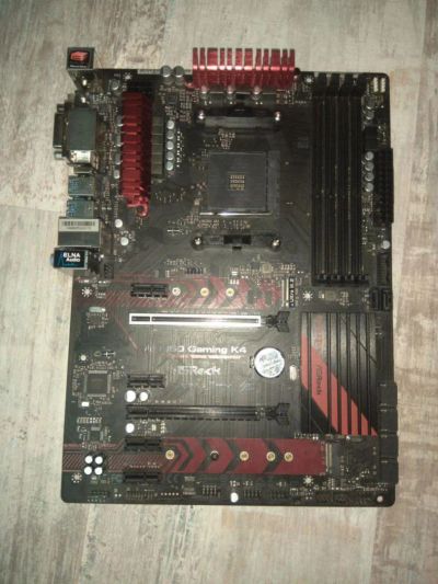 Лот: 11142124. Фото: 1. ASRock Fatal1ty AB350 Gaming K4... Материнские платы