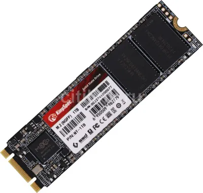Лот: 20557080. Фото: 1. 1Tb SSD M2 Kingspec NT 1TB Новый... SSD-накопители