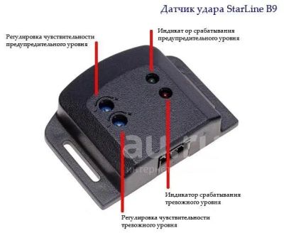 Лот: 19271696. Фото: 1. Датчик удара сигнализации Starline... Автомобильные сигнализации