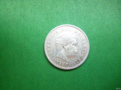 Лот: 17993870. Фото: 1. Португалия 500 реалов 1898 г... Европа