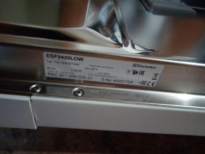 Лот: 9623425. Фото: 1. Посудомоечная машина Electrolux... Посудомоечные машины