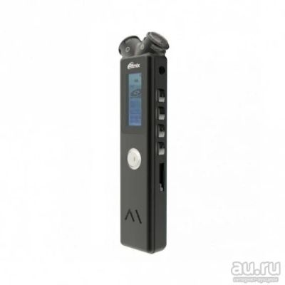 Лот: 15560380. Фото: 1. Диктофон Ritmix RR-145 8Gb черный. Диктофоны