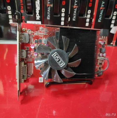 Лот: 17475456. Фото: 1. Видеокарта ELSA Radeon RX550 4GB... Видеокарты