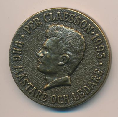 Лот: 6982977. Фото: 1. Швеция 1993 г Медаль Королевские... Сувенирные