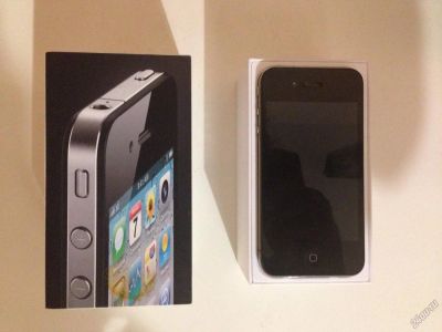 Лот: 5654301. Фото: 1. iPhone 4 16 gb black. Смартфоны
