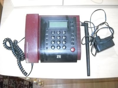 Лот: 5340171. Фото: 1. Стационарный CDMA телефон ZTE... Телефоны CDMA