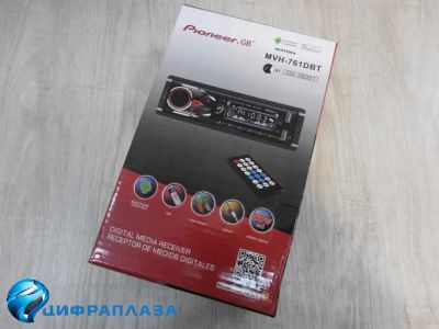Лот: 20851130. Фото: 1. Автомагнитола Pioneeir MVH-761DBT... Автомагнитолы