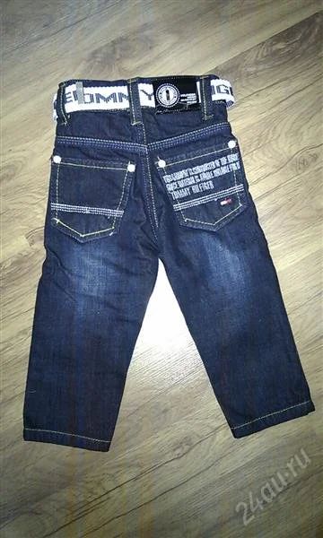 Лот: 2725818. Фото: 1. Джинсы Tommy Hilfiger (80). Брюки, шорты, джинсы