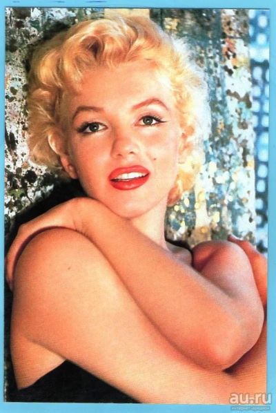 Лот: 17947118. Фото: 1. Marilyn Monroe/Мэрилин Монро-глянцевая... Открытки, конверты