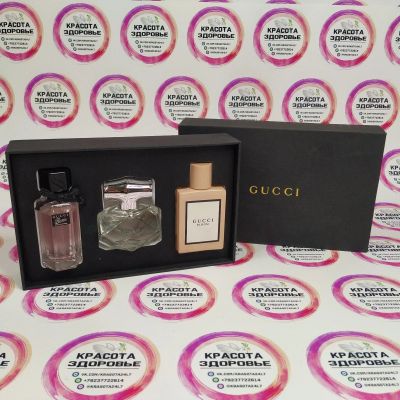 Лот: 16719593. Фото: 1. Подарочный набор Gucci. Женская парфюмерия