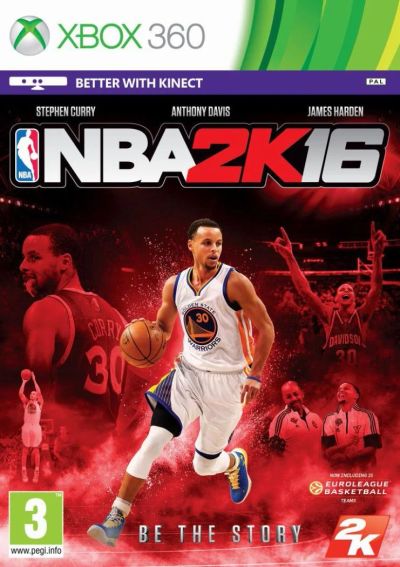 Лот: 9394304. Фото: 1. Игра для Xbox 360 NBA 2K16. Игры для консолей