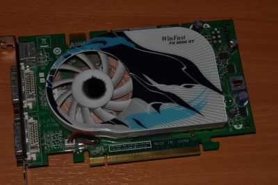 Лот: 7465123. Фото: 1. nVidia GeForce 8600GT WinFast. Видеокарты