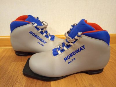 Лот: 17022550. Фото: 1. Ботинки для беговых лыж Nordway... Ботинки
