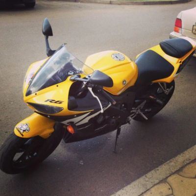 Лот: 4558931. Фото: 1. Yamaha YZF R6 желтый, торг. Мотоциклы