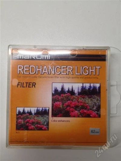 Лот: 2814612. Фото: 1. Marumi Redhancer Light 62мм. Светофильтры