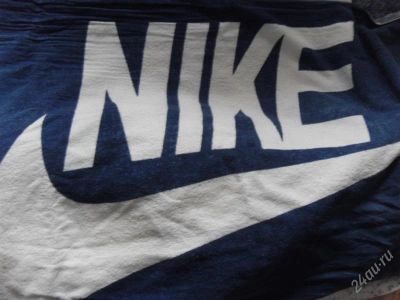 Лот: 1846086. Фото: 1. большое полотенце NIKE, 74*140. Скатерти, салфетки