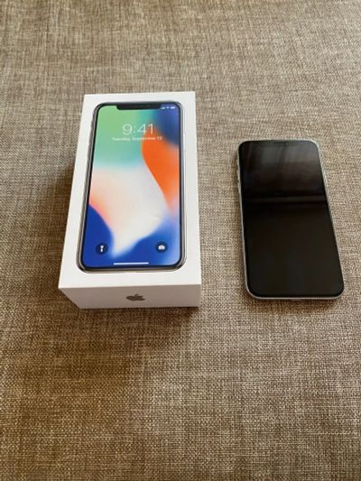 Лот: 15862616. Фото: 1. iPhone X 64GB White (Как новый... Смартфоны