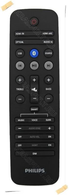 Лот: 15906972. Фото: 1. Пульт PHILIPS HTL5160B. Пульты ДУ