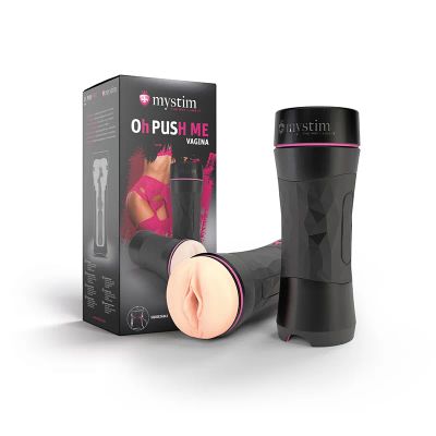 Лот: 22057062. Фото: 1. Мастурбатор-вагина в тубе Oh Push... Игрушки