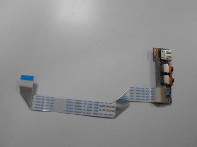 Лот: 12809903. Фото: 1. Плата usb порта и audio разъемов... Платы расширения, контроллеры, доп. порты