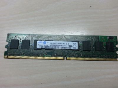 Лот: 6497035. Фото: 1. Samsung M378T2863QZS-CF7 1ГБ. Оперативная память
