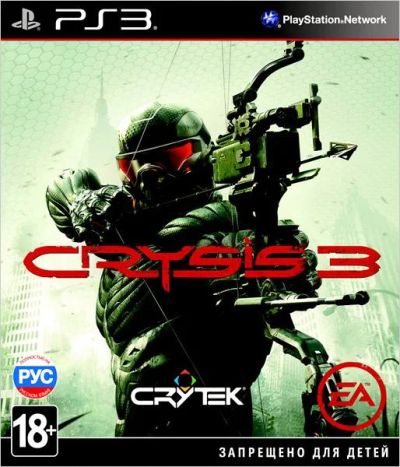 Лот: 3577462. Фото: 1. Crysis 3 [PS3]. Игры для консолей