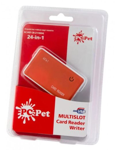 Лот: 3412768. Фото: 1. USB картридер CR-211ROG(RWH) фирмы... Картридеры