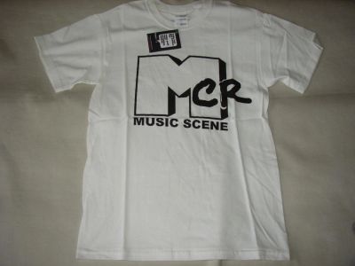 Лот: 7000953. Фото: 1. Футболка MCR Music Scene р.S... Футболки, поло