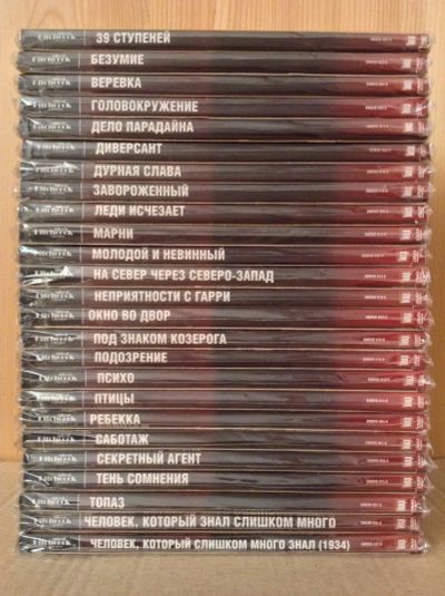 Лот: 22994309. Фото: 1. dvd коллекция SomeWax - Хичкок... Видеозаписи, фильмы