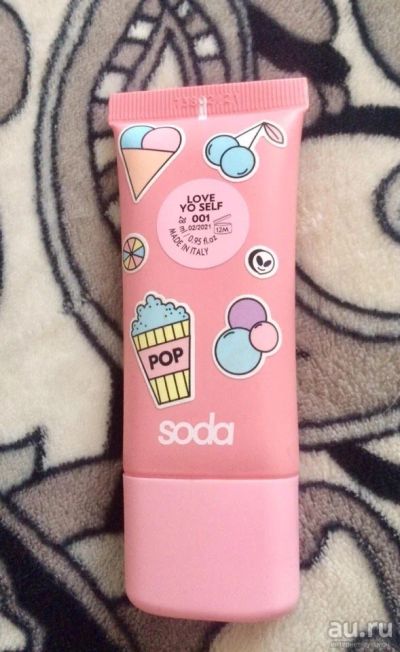 Лот: 14171607. Фото: 1. Тональный крем "Soda" из Л'Этуаль... Макияж