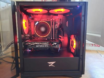 Лот: 19256900. Фото: 1. Компьютер Ryzen 5/RTX2060 12GB... Компьютеры в сборе