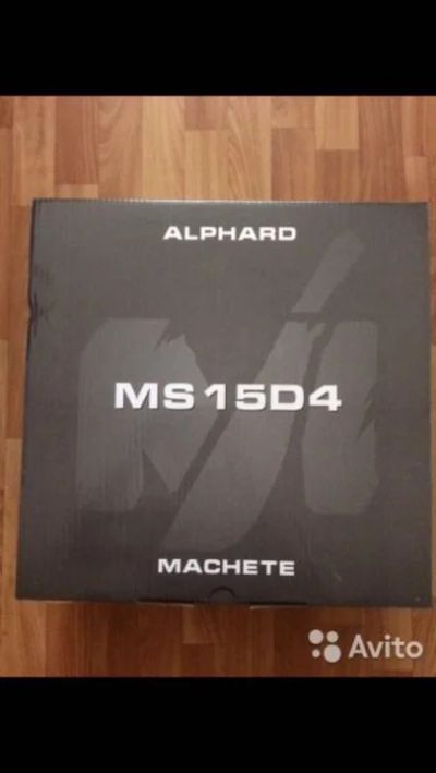 Лот: 12190969. Фото: 1. alphard machete ms15d4. Сабвуферы