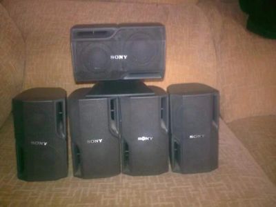 Лот: 3435167. Фото: 1. 5 колонок Sony SS-MS5 по 120Вт... Пассивные акустические системы
