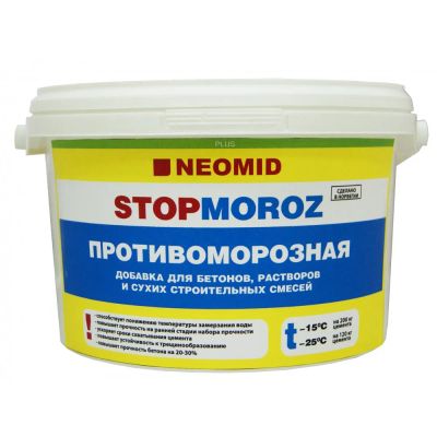 Лот: 6306288. Фото: 1. Противоморозная добавка Neomid... Смеси, шпатлевки, цемент